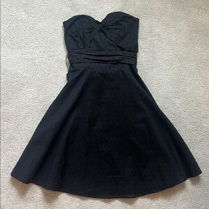 Dorothy Perkins Elegant Black Strapless Dress